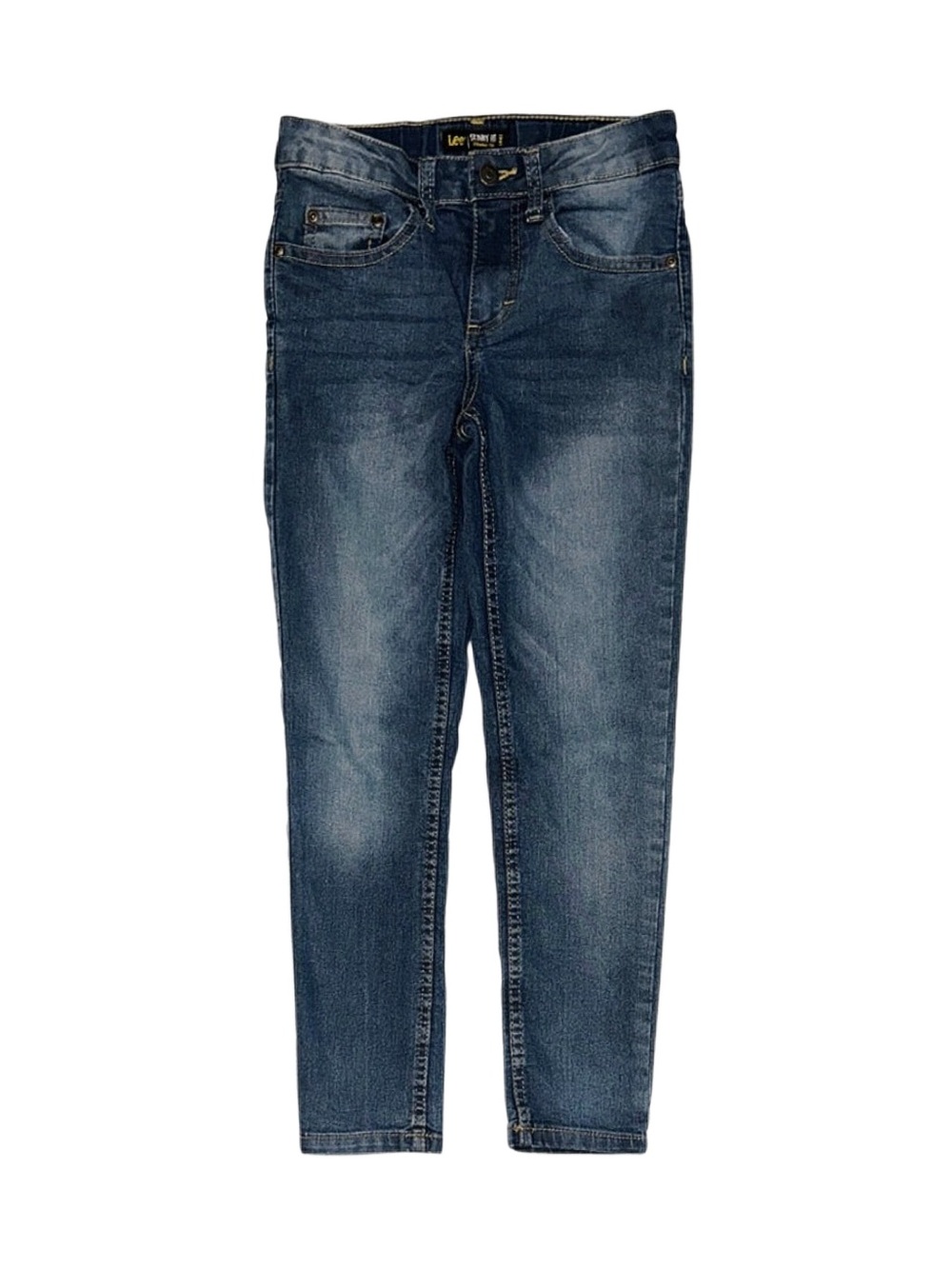 LEE Skinny Fit Straight Leg Dark Wash Jeans Size 10